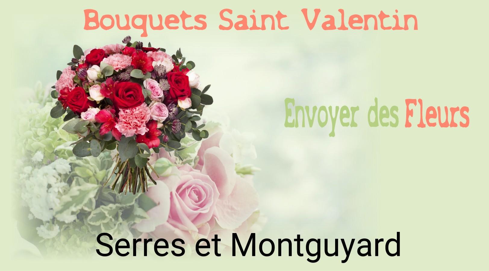 Roses de Saint-Valentin livrées à Serres-et-Montguyard